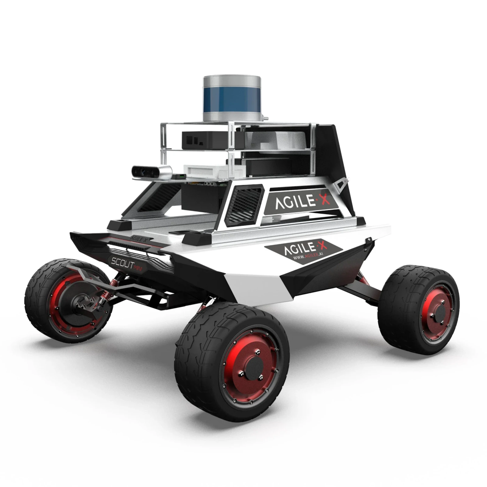 AgileX Scout Mini Edu Pro — complete product view