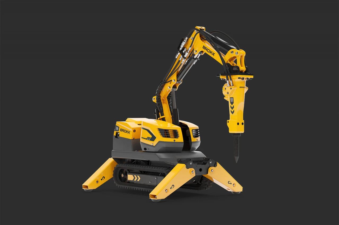 Brokk 70+ — complete product view