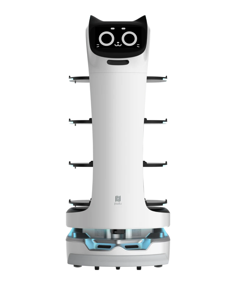 PUDU BellaBot — complete product view