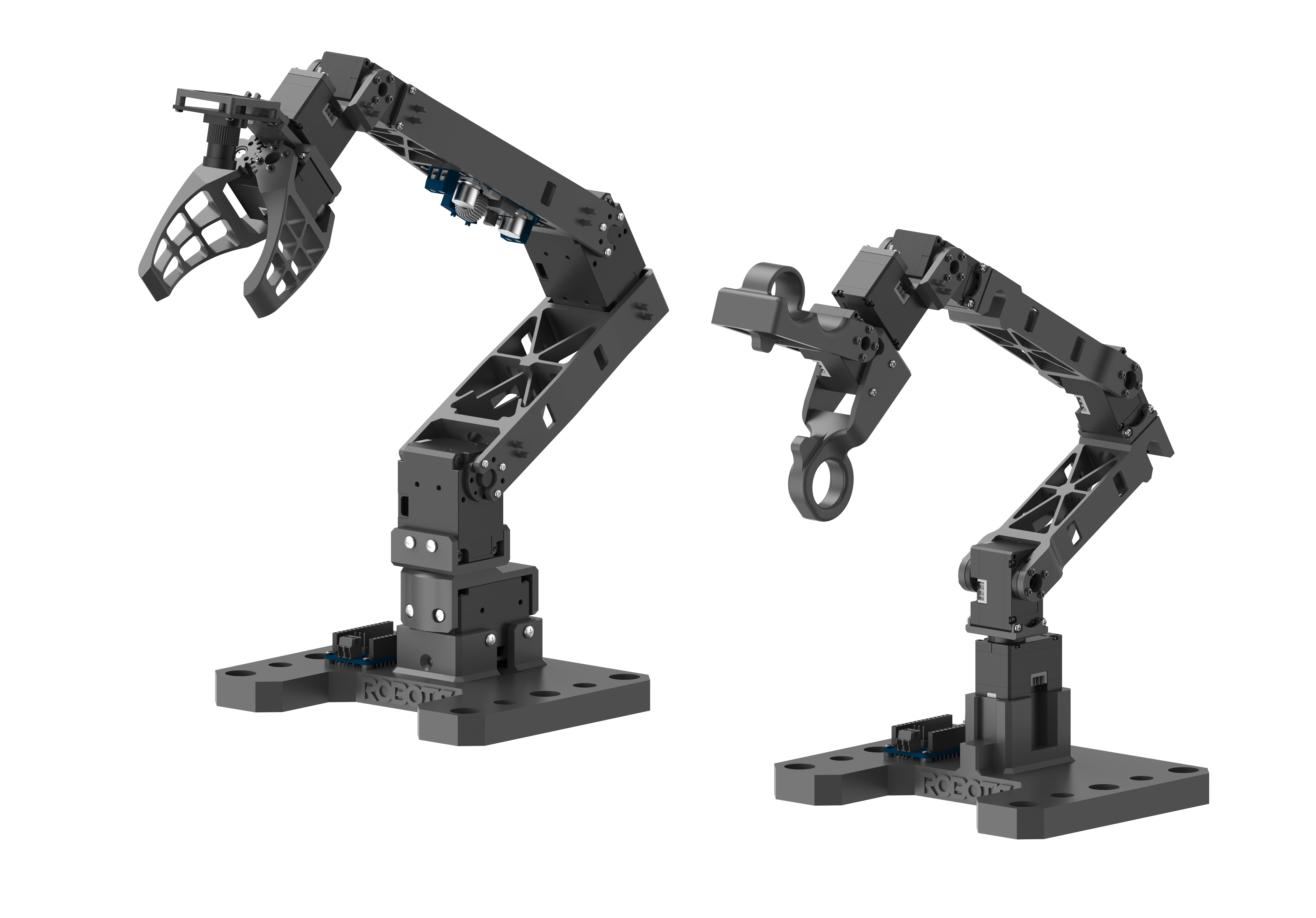 ROBOTIS OMX-AI leader and follower arms